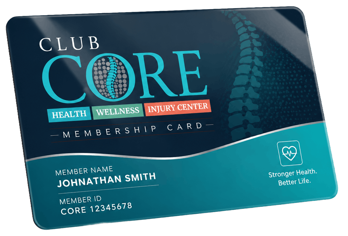 Tarjeta de membresía Club CORE